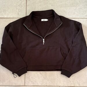 SET ACTIVE Brown Women’s Quarter Zip